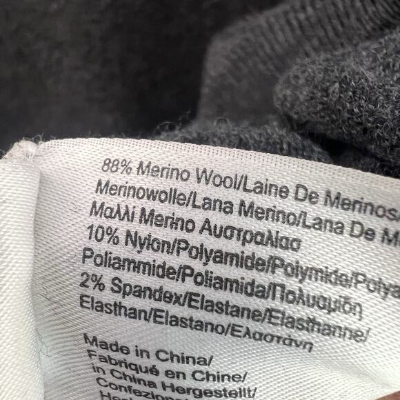 Brooks Brothers 346 Mens Merino Wool V Neck Sweater Gray Sz XL Office Preppy - Picture 8 of 11